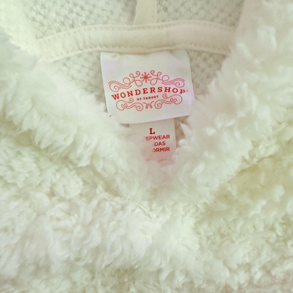 Wondershop Cream Fleece Pullover - Picture 4 of 4